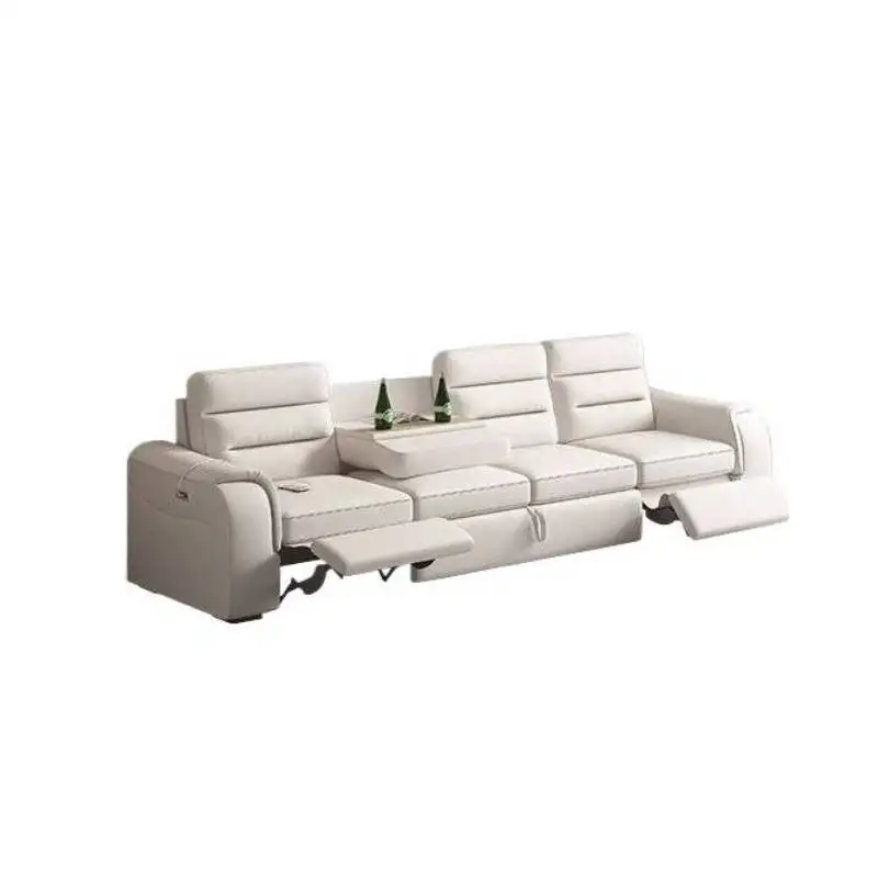 Classic White Electric Recliner Sofas China Cheap Luxury Modern Living Room Sofas Italian Quality Banken Woonkamer Furniture