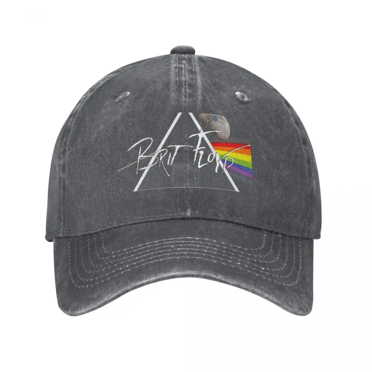 floyd the rainbow triangle brit Baseball Cap Cosplay funny hat fishing hat Men's Baseball Women's