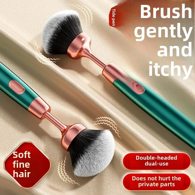 فرشاة للمكياج الهزاز G-بقعة الحلمة البظر محفز AV عصا سحرية المثيرة السفر ودية العلاقة الحميمة أدوات الجنس لعب للنساء