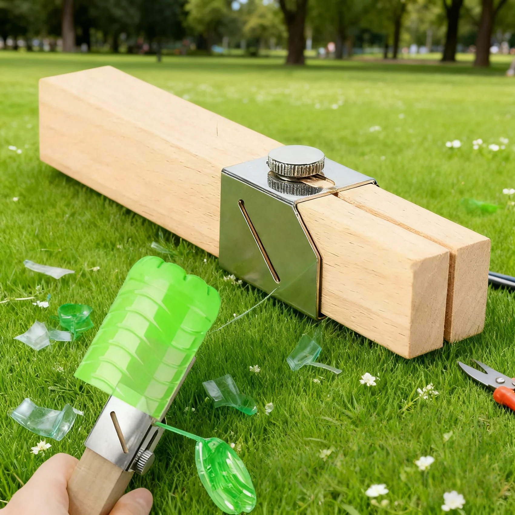 Handheld Plastic Bottle Cutter Tool, Portable Bottle Rope Maker, DIY Recycle Craft Tool for Reuse Recycle Decoration Projects