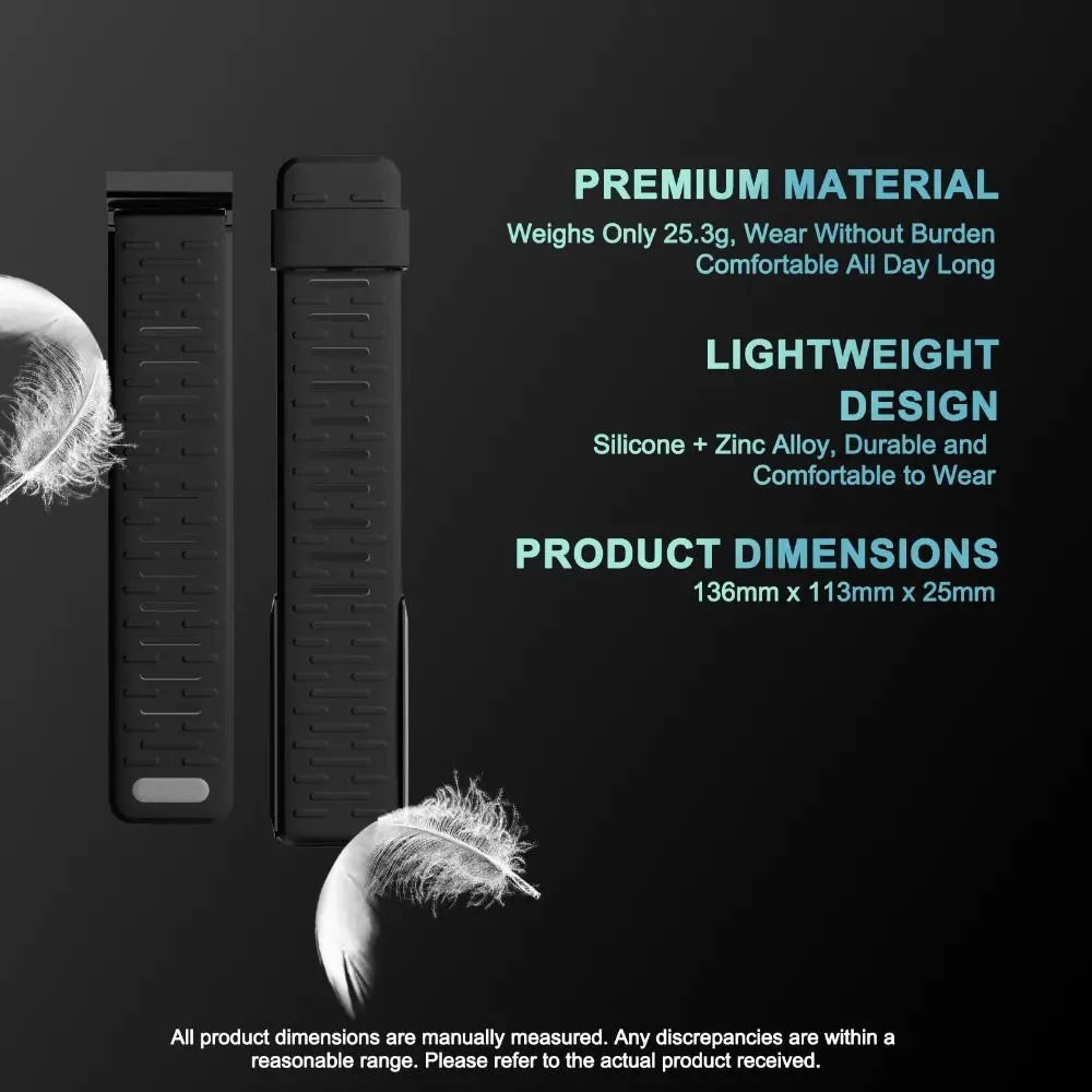 실리콘 피트니스 트래커 밴드 소프트 조절 교체 스트랩 여성 남성을위한 Whoop 4.0 용 통기성 스포츠 팔찌