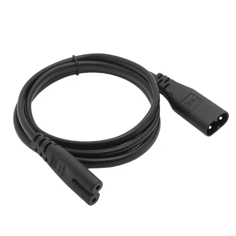 462E IEC 60320 C7 Male To C8 Female Power Cable Adapters 2x0.75mm² Coppers Cores Wire