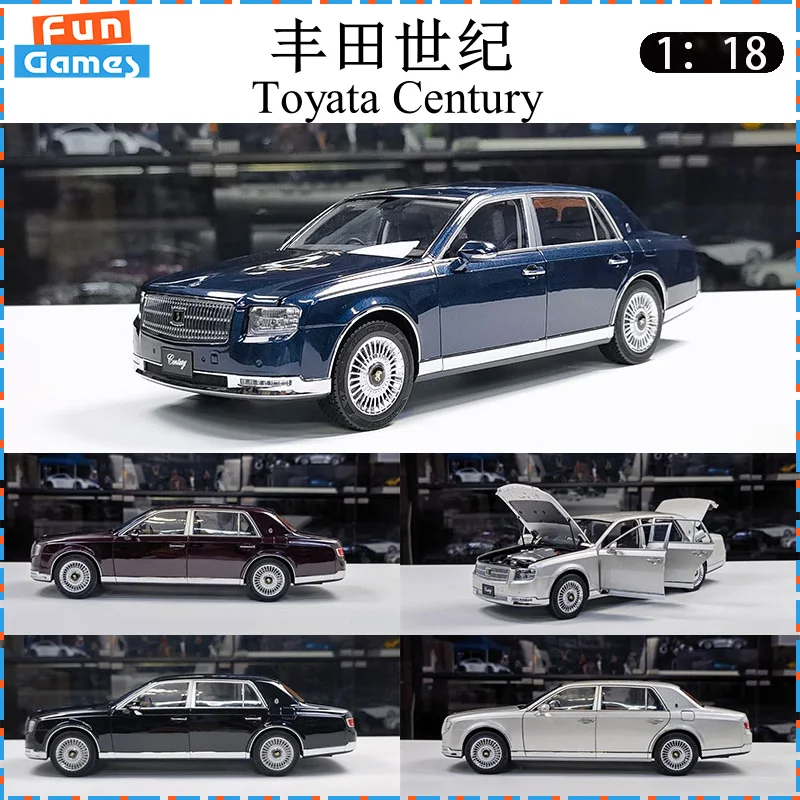 

LCD 1/18 Car Model Toyata Century Metal Car Model Simulation Model Diecast Model Collect Ornaments Boy Custom Birthday Toy Gift