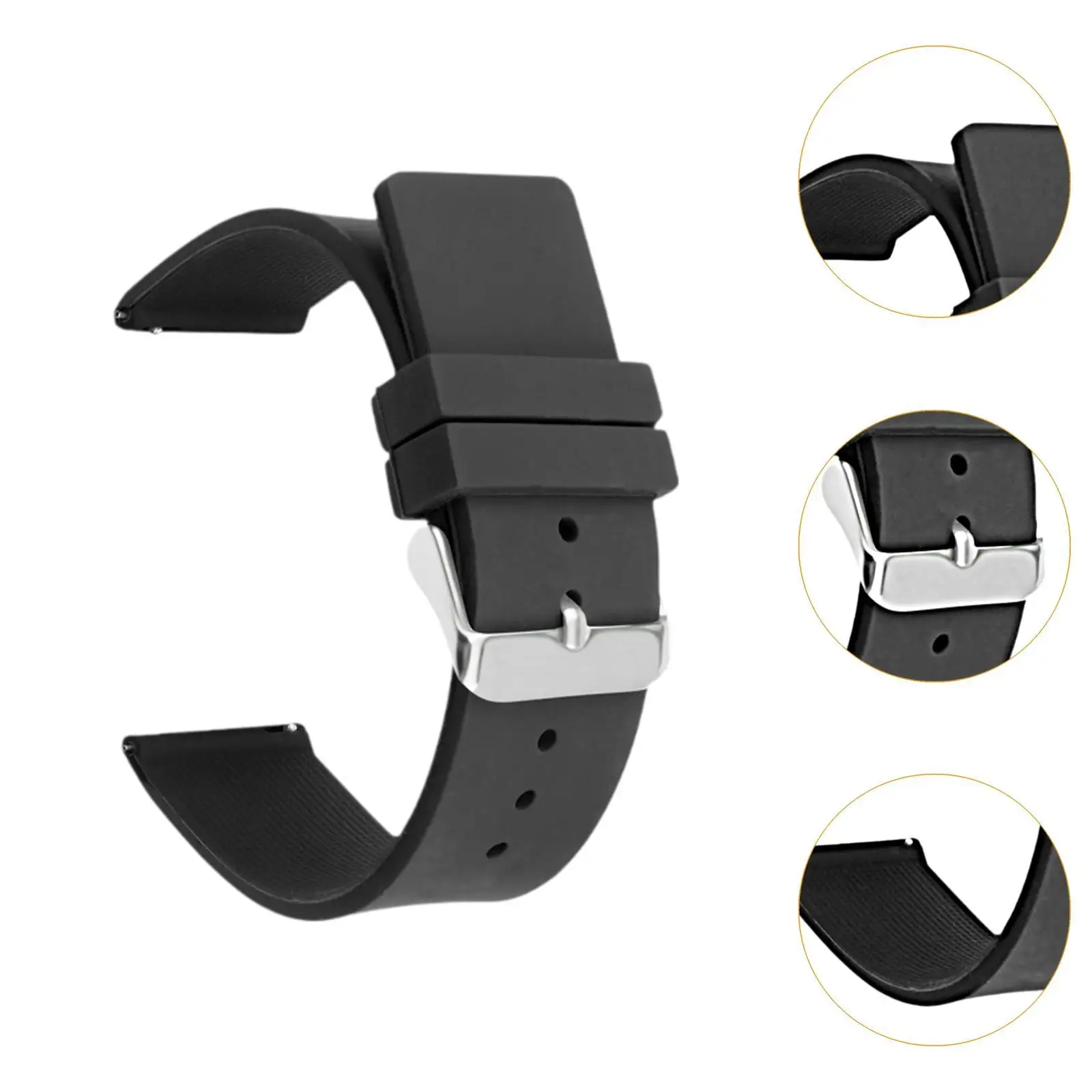 Silicone Strap Watchband Replace Classic Quick Release Watch Accessories image 5