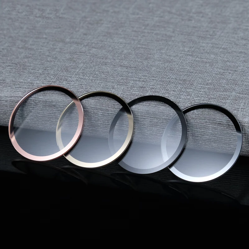 Mineral Glass lens For RADO Centrix Glass Men Electrified Edge HD Transparent Watch Mirror Women Silver Rose Gold mirror surface