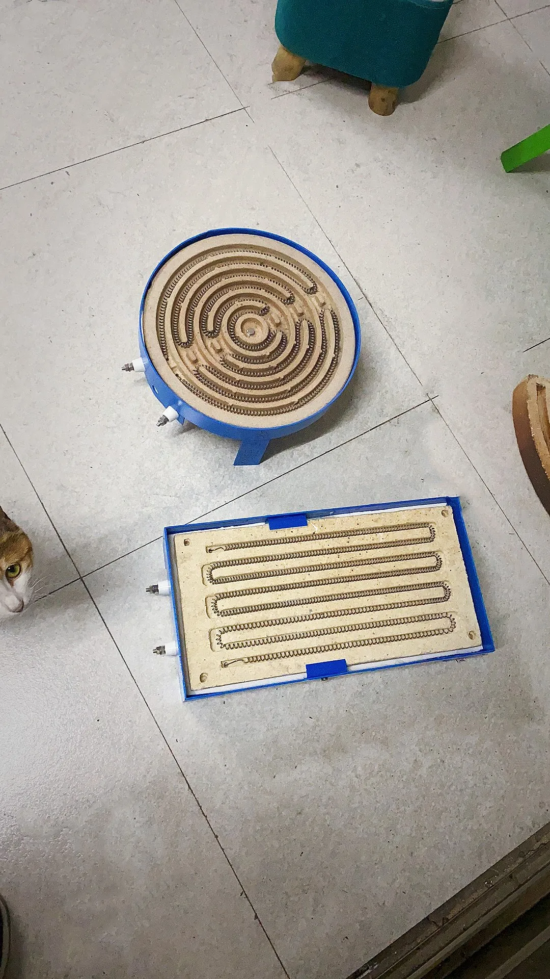 Customizable flat electric furnace temperature regulation rectangular electric furnace thickening