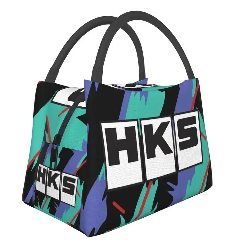 

HKS Retro Pattern Thermal Insulated Lunch Bags Women Portable Lunch Container for Work Travel Multifunction Meal Food Box