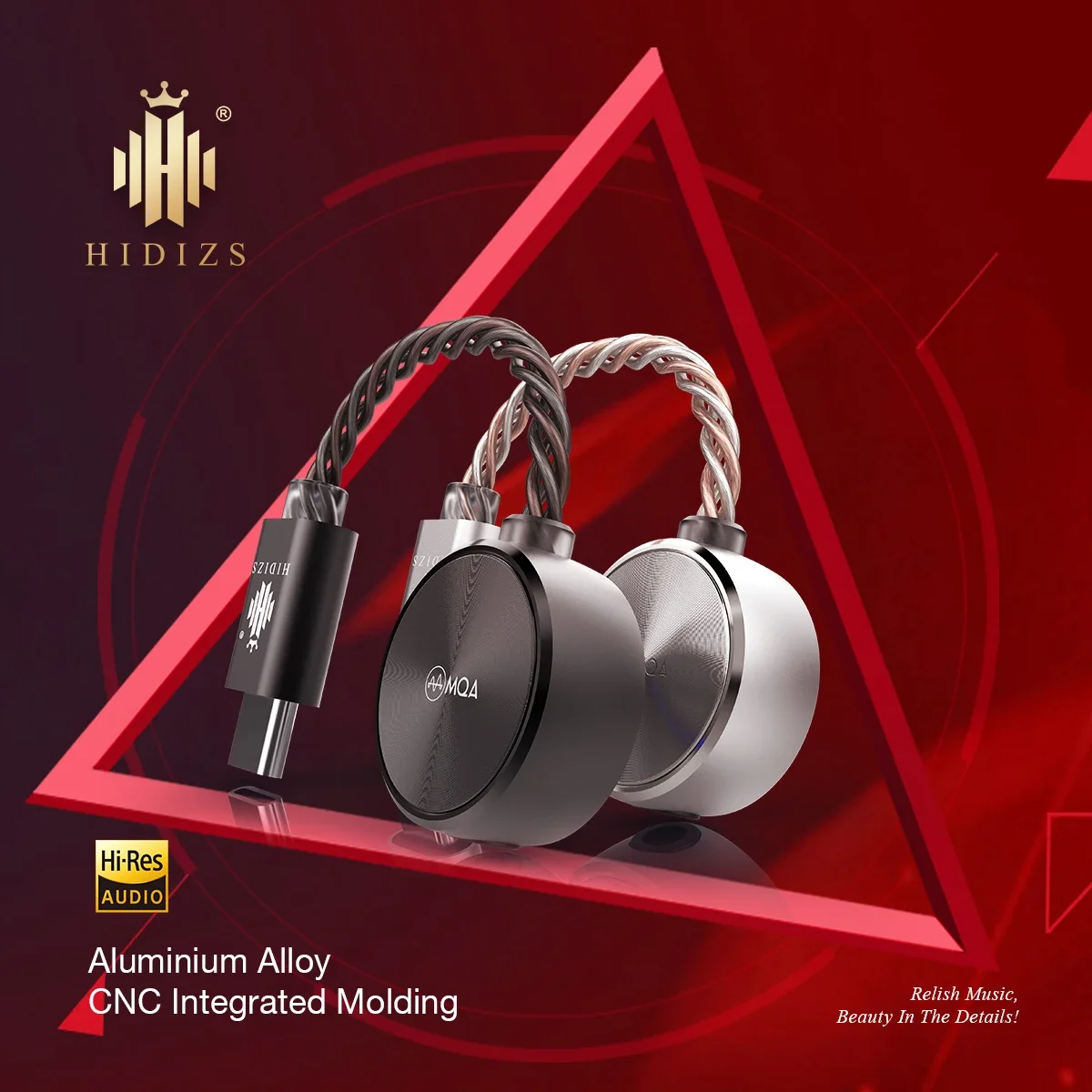 

Hidizs S3 PRO Dongle DAC Ultra Portable HIFI Hi-Res Type-C To 3.5mm Amplfier with MQA 8X Support AMP Adapter DSD128 Audio Cable