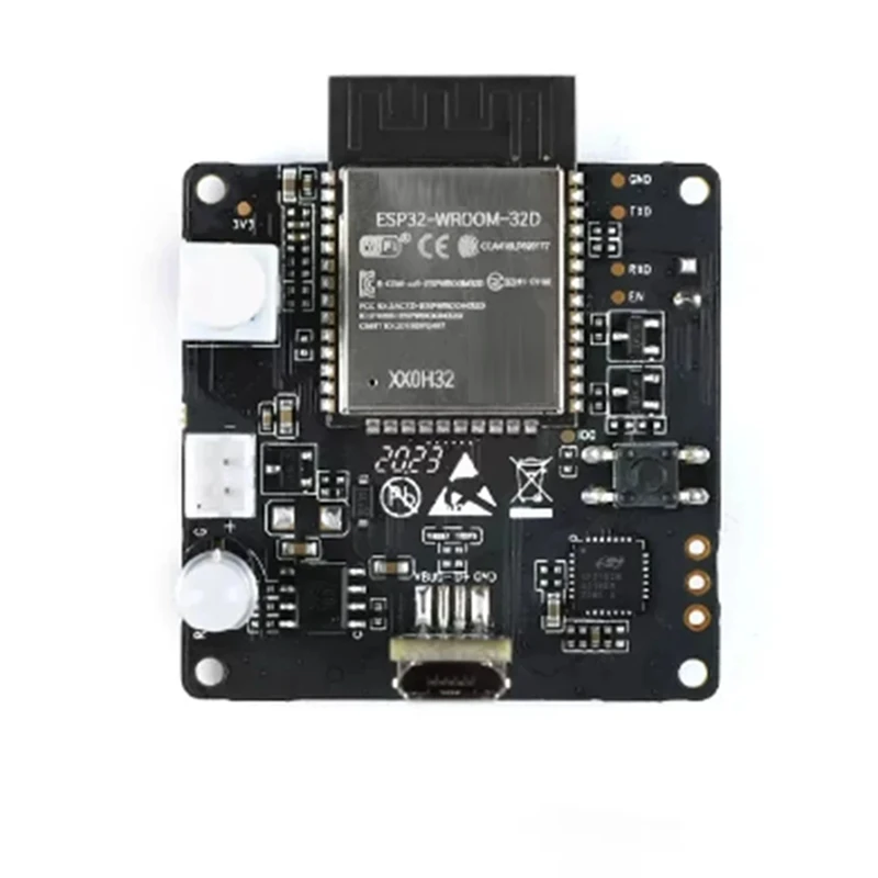 

AB20 — новый модуль макетной платы ESP32-Moonlight оснащен модулем ESP32-WROOM-32D.