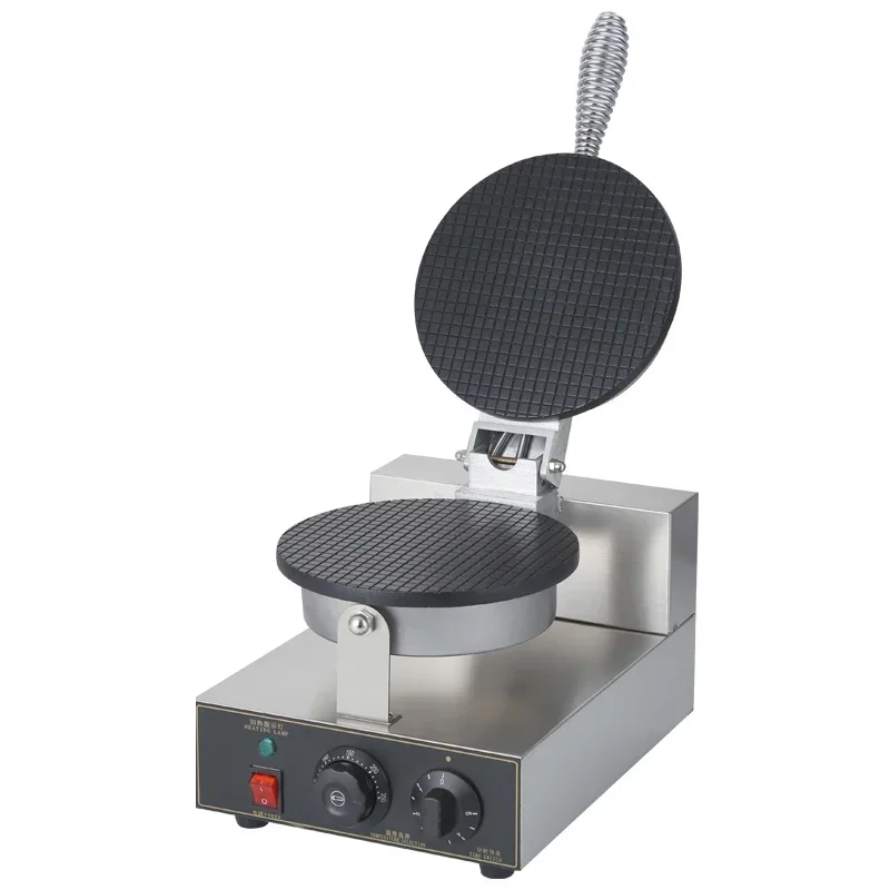 DIY Egg Roll Bread Machine Crispy Egg Roll Mold 1200W Commercial Waffle Pancake Machine 220V Electric Egg Roll Machine