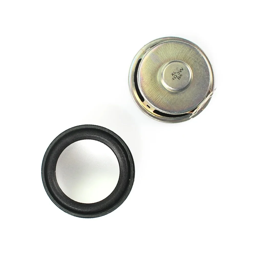 2pcs Mini Speaker 3W 4R Diameter 40mm/50mm Mini Amplifier Loudspeaker Trumpet 3 Watt 4 Ohm Speakers for Arduino