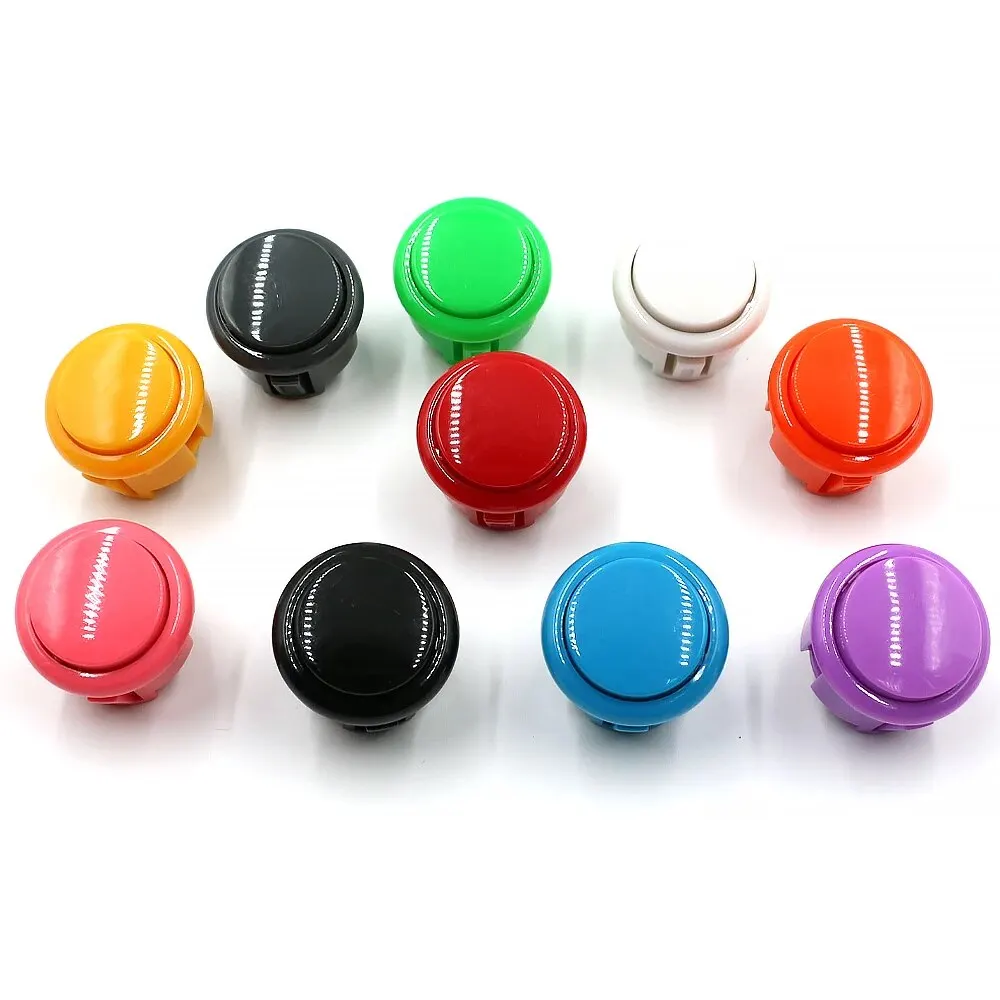 Copy SANWA Game Machine Arcade Console DIY Kit 8 Way Joystick Push Buttons For PC Raspberry Pi Zero Delay USB Board Controller