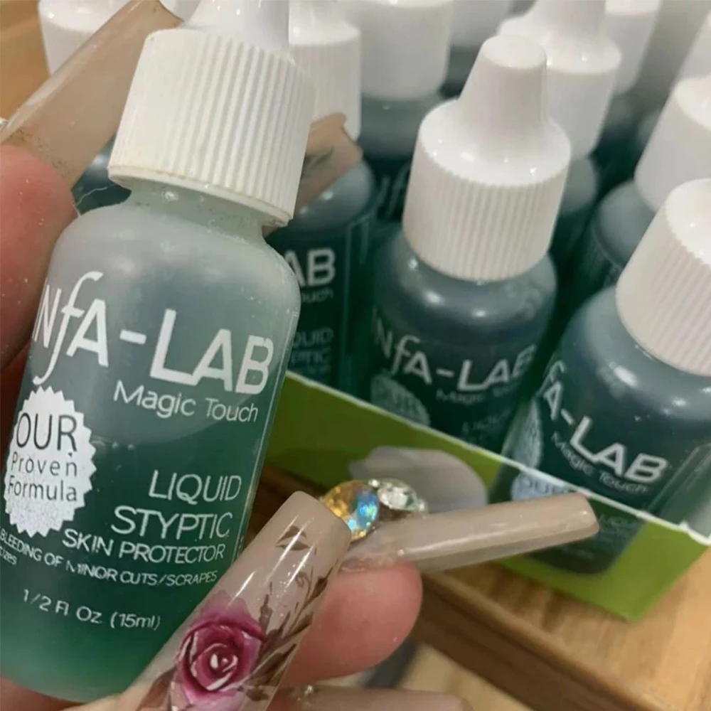 Hemostaty do paznokci hurtowo, narzędzie do manicure, szybki hemostat, wodny, 12 sztuk/opakowanie