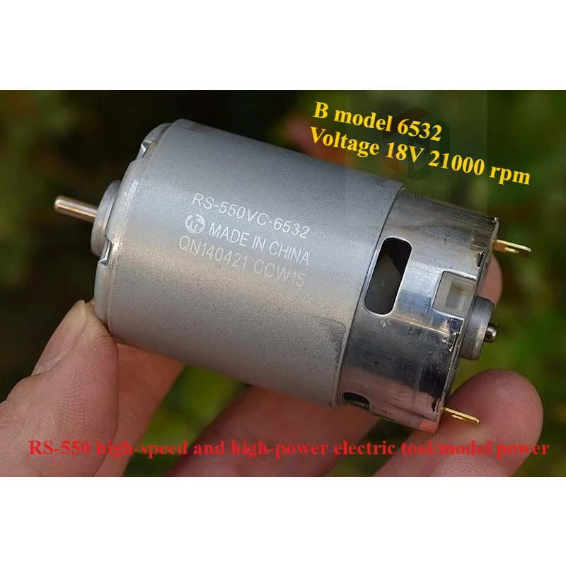 RS-550-6038/6532/8022 High-speed and high-power lithium battery power tools/model power/model modified power motor 35.9MM