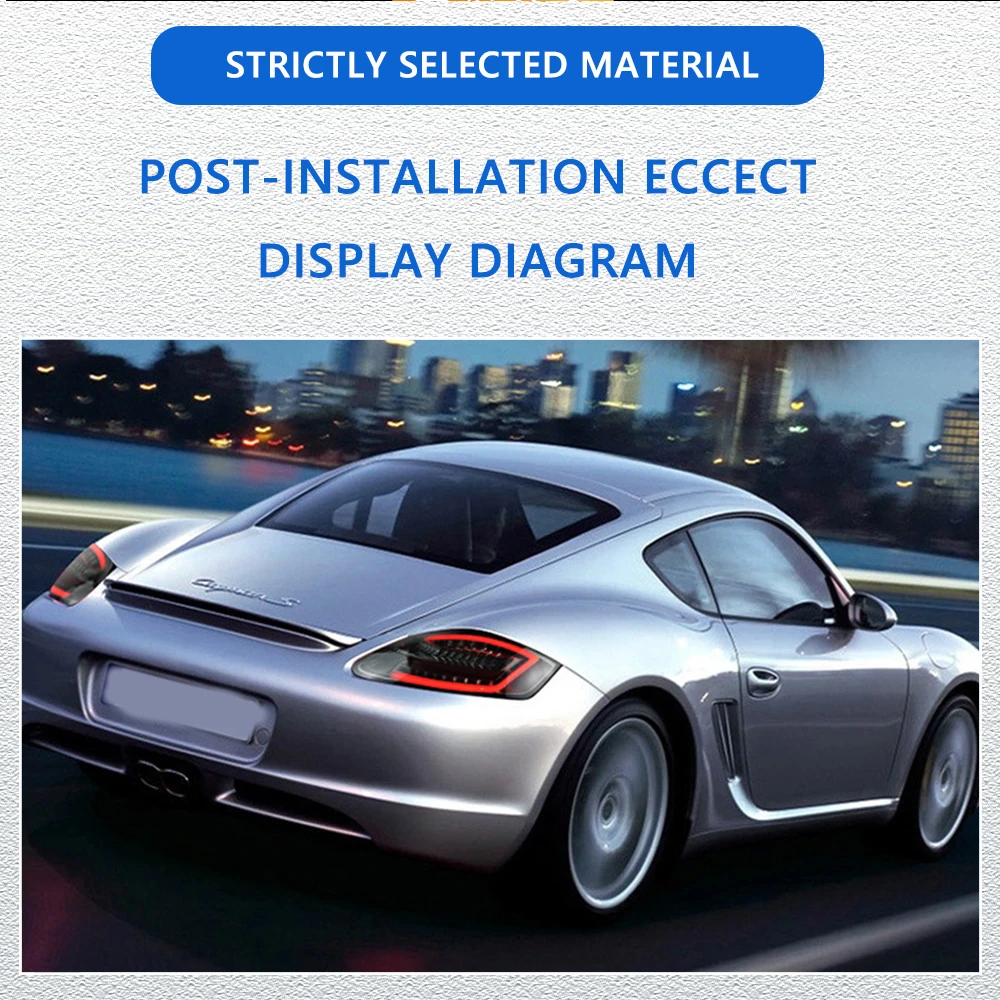 Styling LED Tail Lights for Porsche Cayman 987 2004-2008 full led Car Taillights Assembly Signal Auto Accessories Modified Lamp - view 6