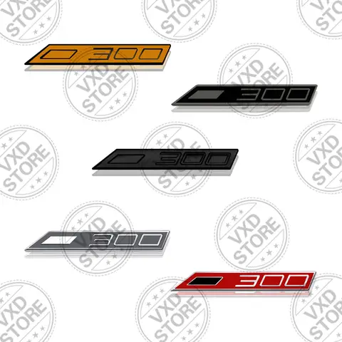 3D 300 Racing Flag Race Flag Grille Emblem For SEAT Leon Ateca Ibiza Mii Arona Cordoba Cupra Metal Rear Trunk Car Badge Sticker