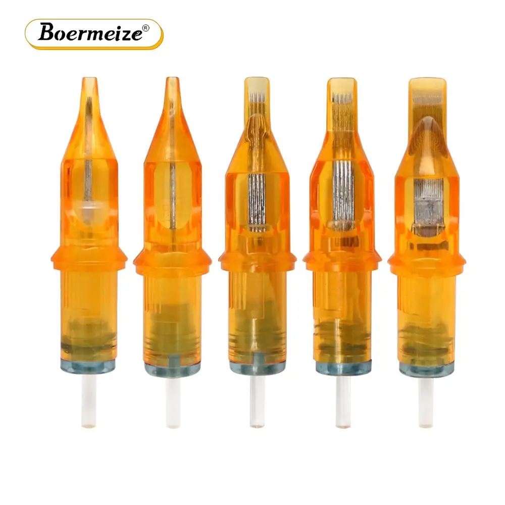 

5pcs Professional Tattoo Cartridge Needles-RL/RS/RM/M1 Series Safe and Precision Achieve Flawless Lines&Shading