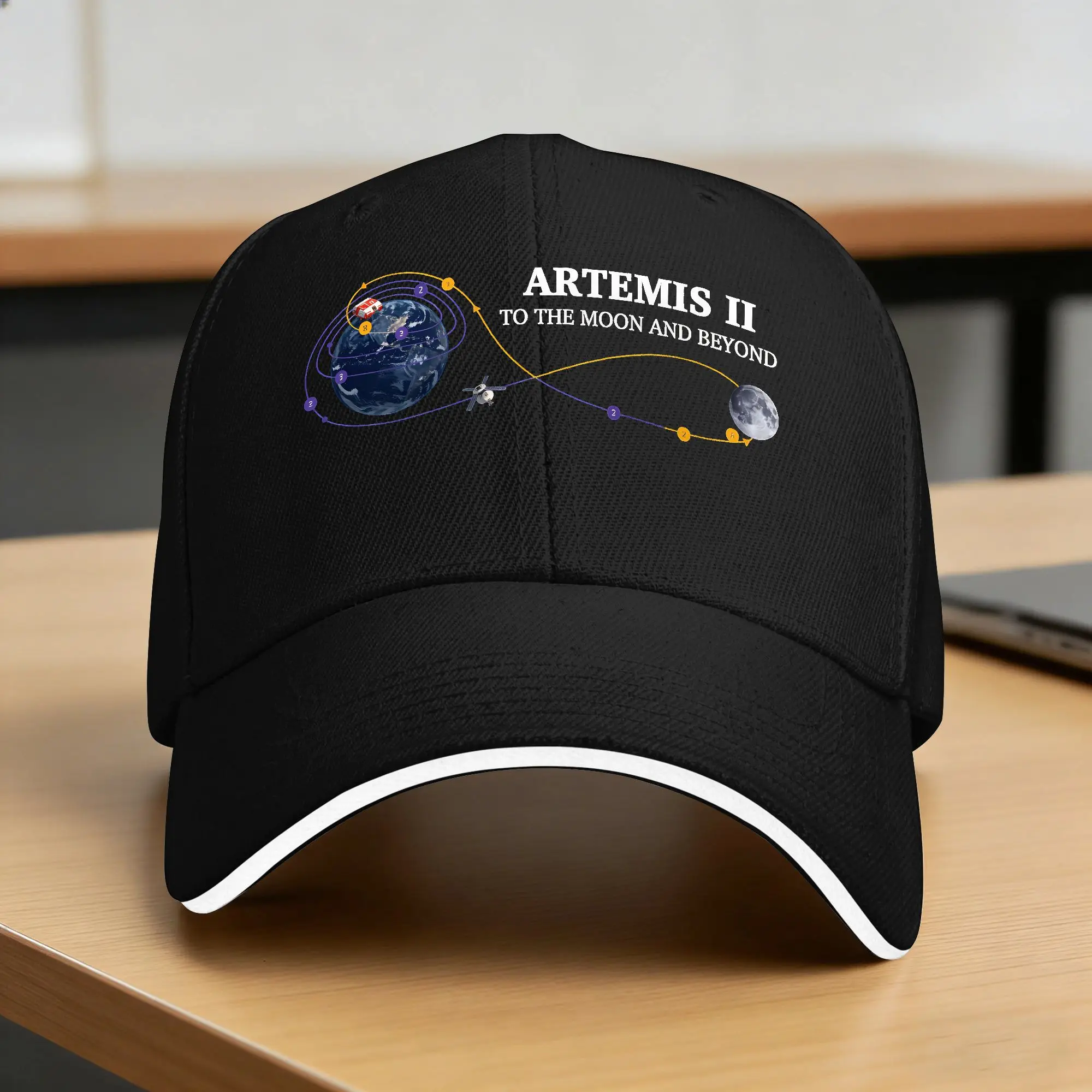 Бейсболка Artemis II Moon Mission, модная кепка-тракер, летняя мужская кепка для охоты и кемпинга, снэпбэк