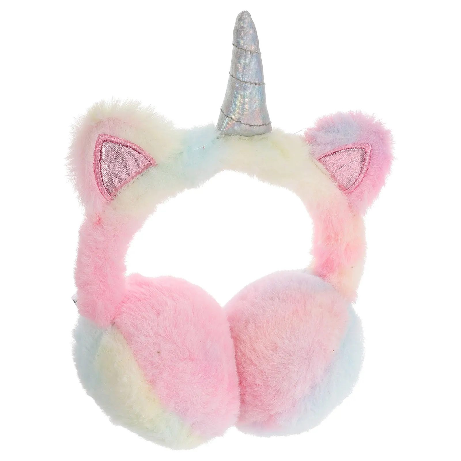 

NEW Warmer Plush Unicorn Ear Warm Earmuff Fuzzy Muff Warm Adults Ear Protection Cute Earmuff For Women Kids Ski Outdoor Winter