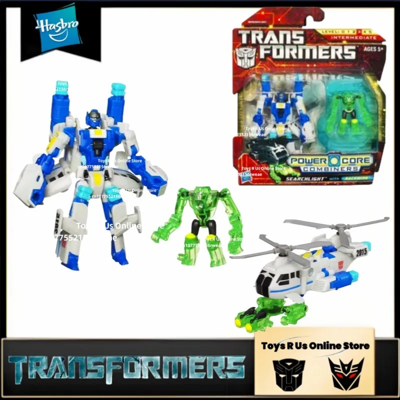 

In Stock Hasbro Transformers Energy Fusion Target Warrior Searchlight Model Ornament Action Character Gift Toy Robot Collection