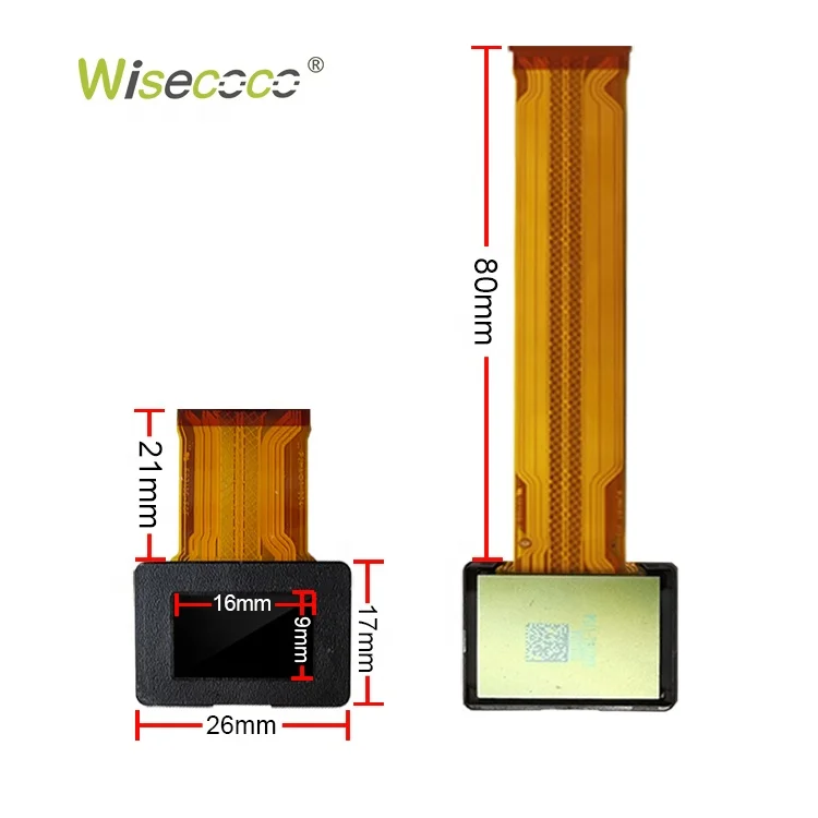 0.71 Inch Micro Oled Module Vr Ips 1920*1080 Full HD Panel 1080P High Resolution Mini Small Ar Amoled Display Screen