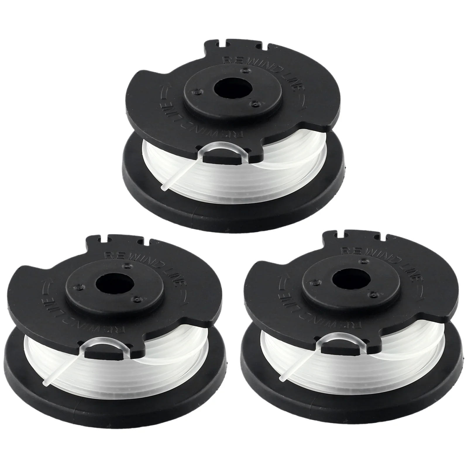 Reliable For Einhell Replacement Line Spool for Grass Trimmer 5 Metres of Nylon Thread 1 6mm Diameter Black Pack of 3