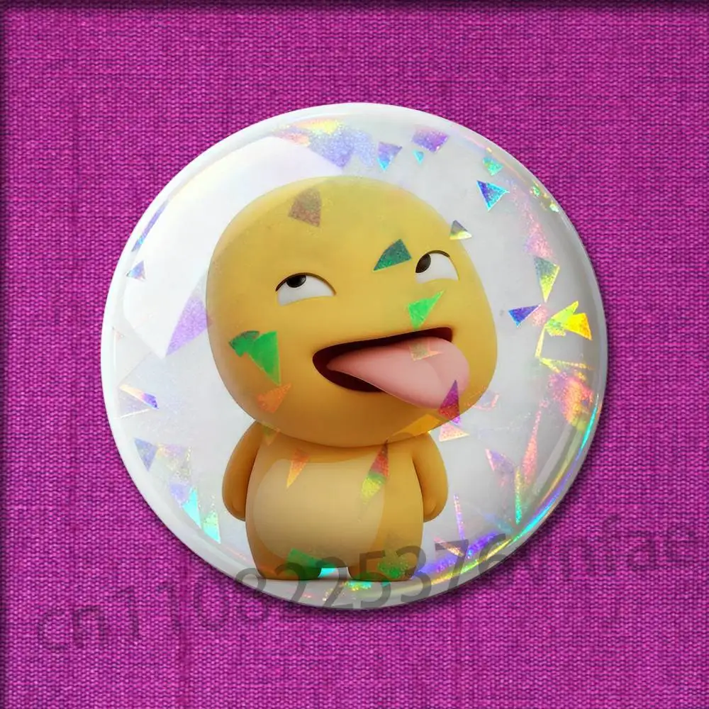 N-Nailoong Cartoon Doll Badges 32mm 25mm 44mm 75mm 58mm Round Pin Brooch Hat Cap Souvenir Cosplay Gift Decorations