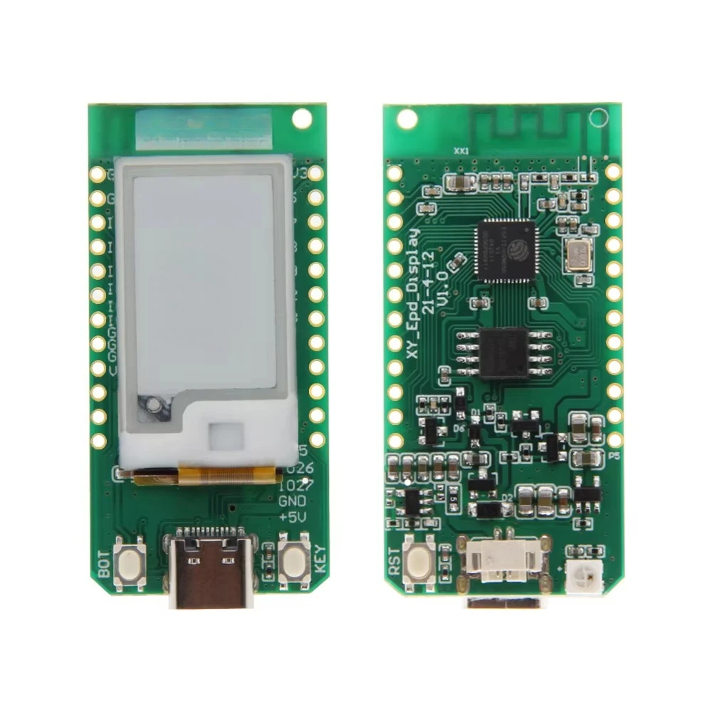 T-Display 1.02 Inch E-Paper Development Board with USB TTL Automatic Downloader Wireless Wifi BLE Module T-U2T Module