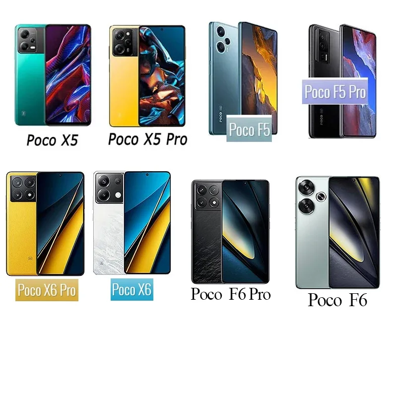 Poco F6 Pro 9D Screen Protector for poco x5 pro cristal poco x6 tempered glass for poco x5 5g mica pocco F6 poko x6 pro poco F5 lamina poco x5 pro