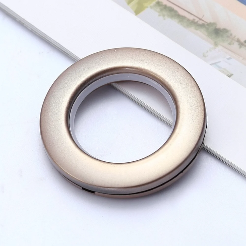 Silent Nano Grommets For Roman Rod Curtain Rings Sliding Drapery Hardware Home Window Decorative Accessory Eyelet