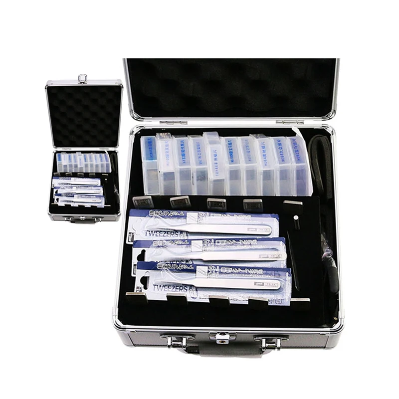 10 In1 مفتاح السيارة نموذج صندوق الأقفال لوازم قفل السيارة فتاحة اختيار أداة مجموعة أدوات قفل #6