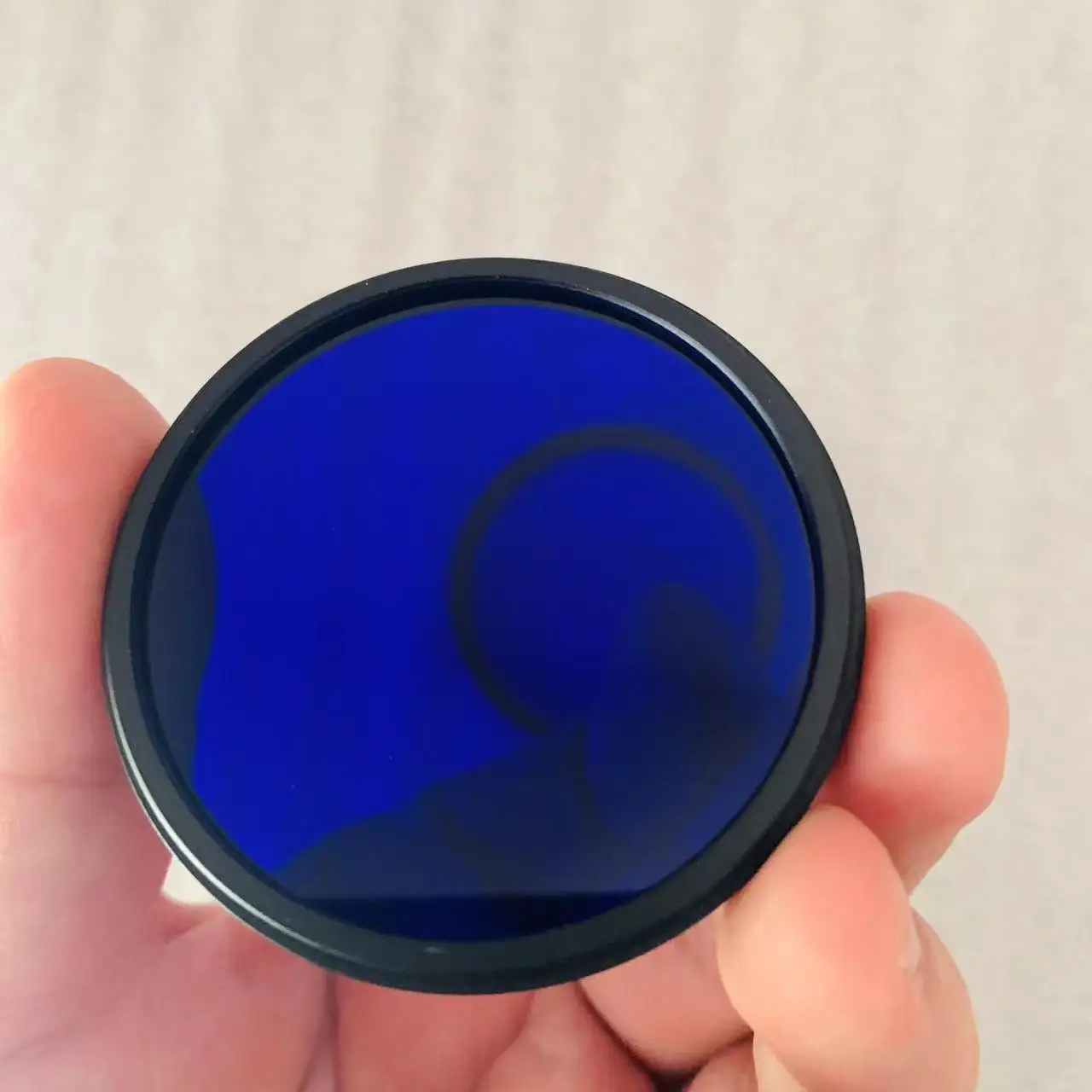 Nhiều Kích Thước 77Mm Vòng Có Ren Vít Gọng Xanh Dương Kính Cường Lực QB3 Và QB19 Cho IR Chụp Ảnh