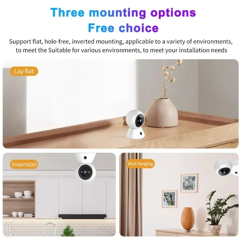 1080P Wifi Cameras Video Surveillance IP Cameras Home Wireless Security Camera Smart Security Protection Monitor Night Vision