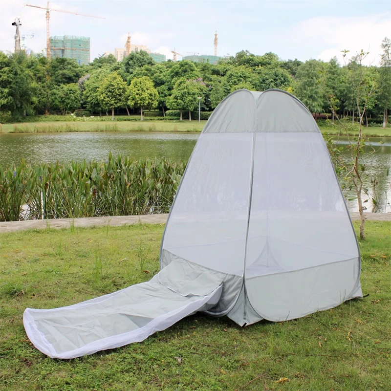 Meditation Tent Continental Style Single Account Posting Anti-Mosquito Grids Buddhist Yoga Practice Summer Touriest Camping Mesh