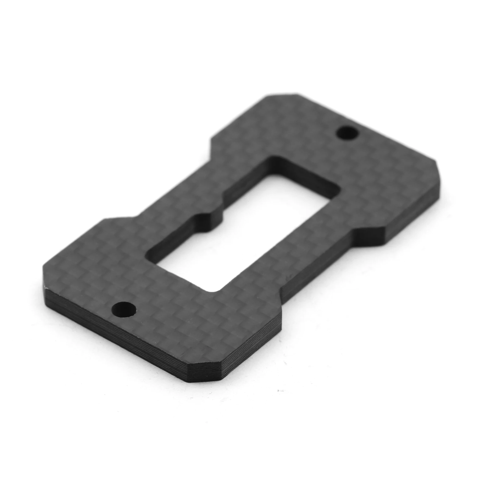 High‑Strength Carbon Fiber Servo Mount Fixed Reinforcing Plate for Tamiya TT02 TT‑02 1/10 RC Touring Racing Car