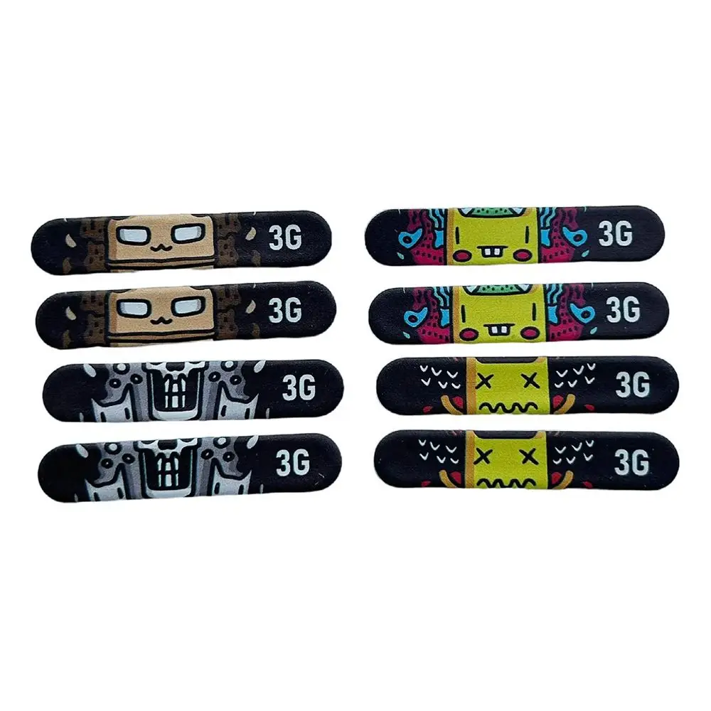 6PCS Cartoon Tennis Racket Weighted Sticker 3g Self-Adhesive Weight Tape Balancing Adjustable Weight Weight Balance Bar