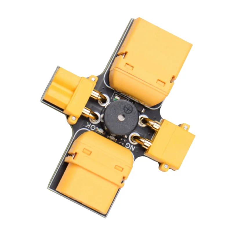 ABJF-XT30 XT60 حامي ماس كهربائى المدمج في إنذار الصوت 2.5A-3.5A سدادة الدخان لطائرة RC FPV بدون طيار