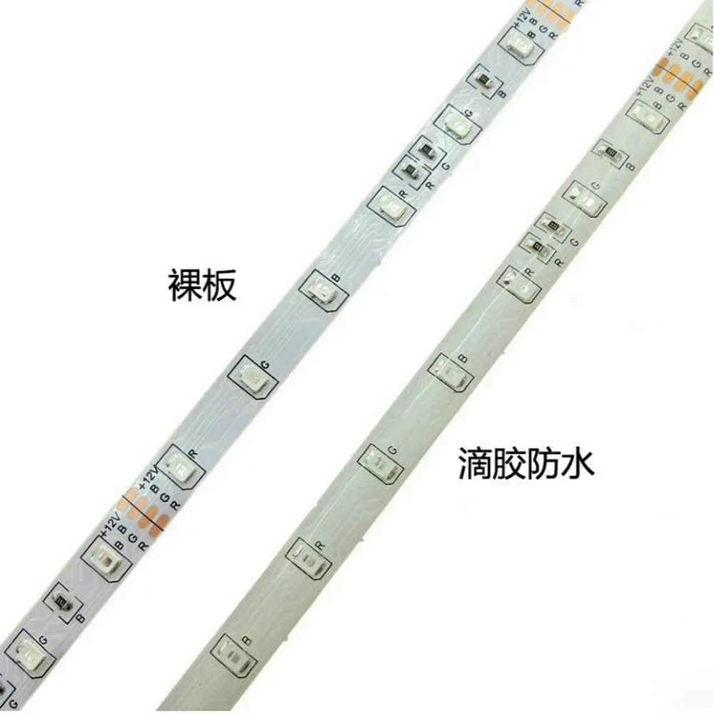 DC 5V 12V  SMD 2835 Led Strip Light 5m White LED Strip Tape Not Waterproof Lamp Light Strips Kitchen Home Decor TV Ledstrip