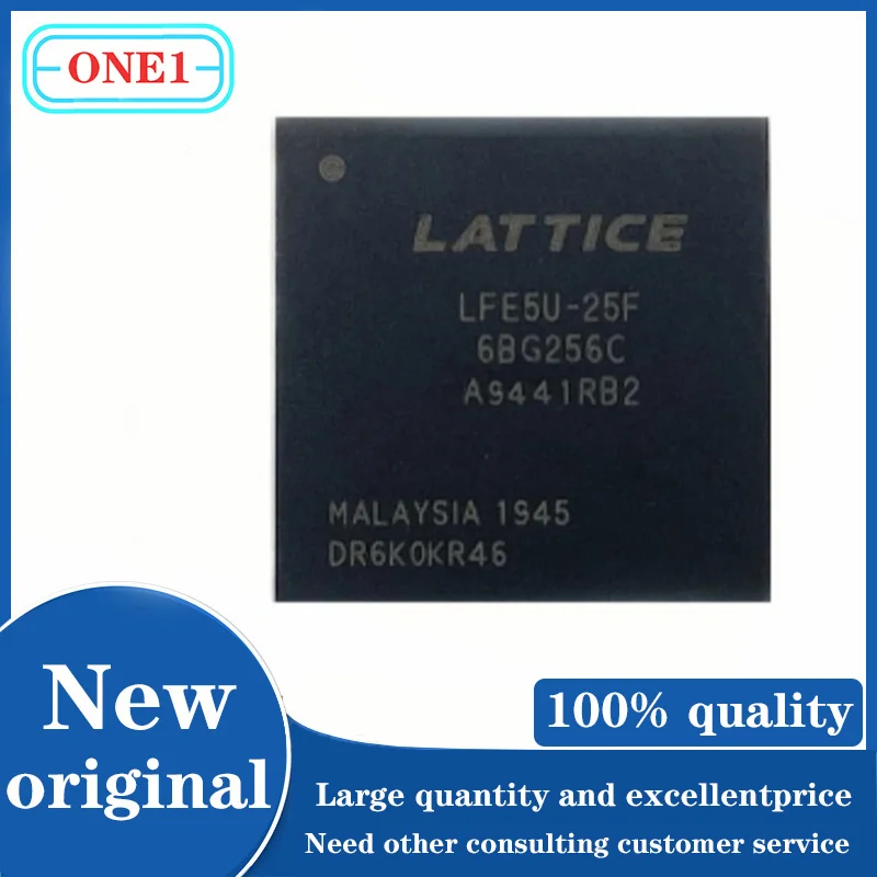 1PCS/lot New original LFE5U-25F-6BG256C 24000 6000 CABGA-256 Programmable Logic Device (CPLDs/FPGAs) ROHS