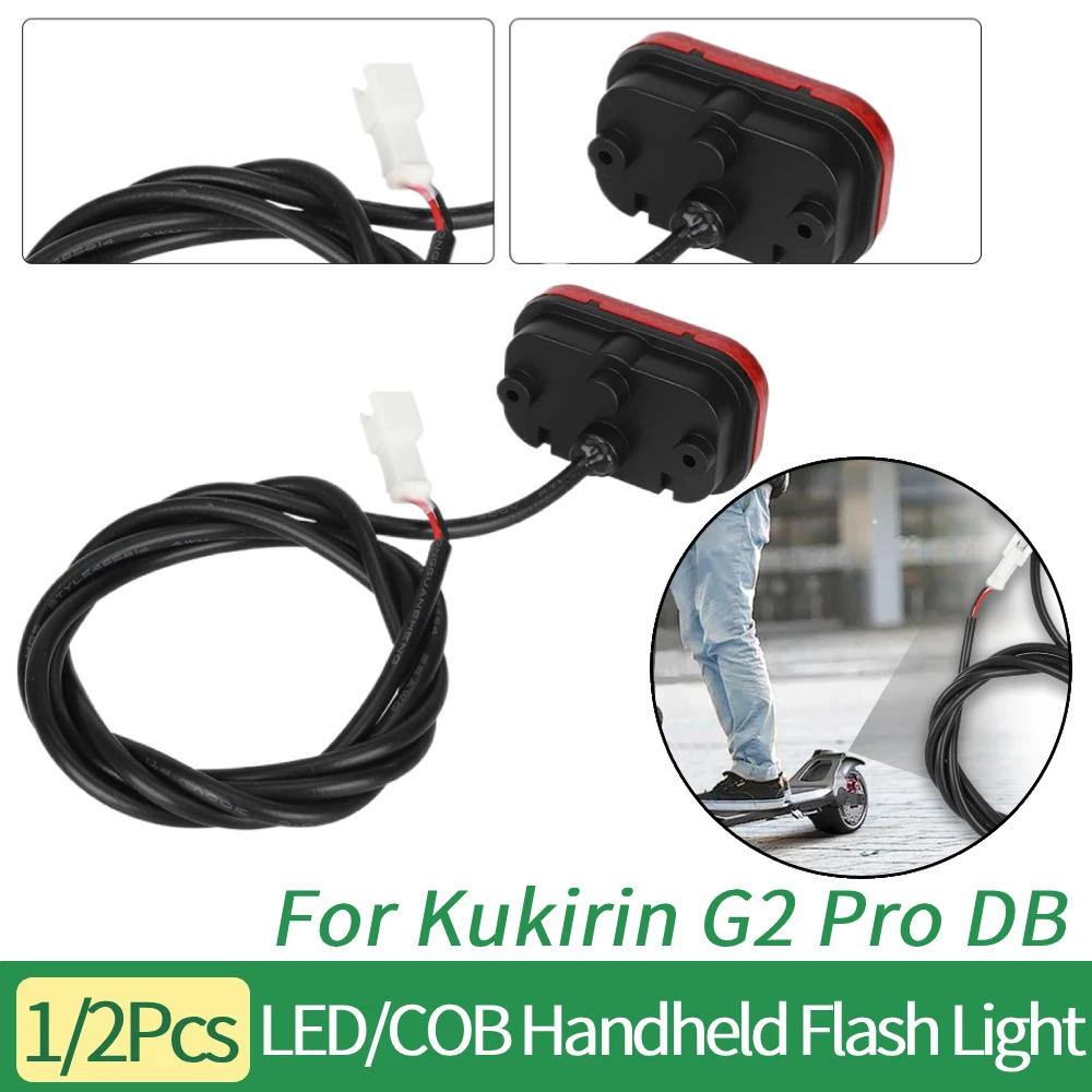 

1/2Pcs Rear Light Lamp Taillight Warning Lamp Turn Taillight for KUGOO KuKirin G2 Pro DB Electric Scooter Accessories