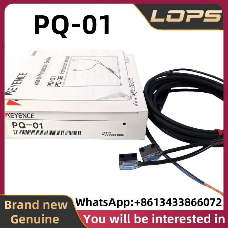 PQ-01 مفتاح كهروضوئي أصلي جديد من KEYENCE فائق الصغر من خلال الشعاع، كمية كبيرة في المخزون، مرحبا بكم في التشاور
