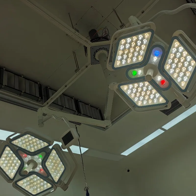 Hospital Light Medical Equipment LED Surgical Lamp Shadowless Light Operating Theatre Lamp Ceiling Mounted Operating Light