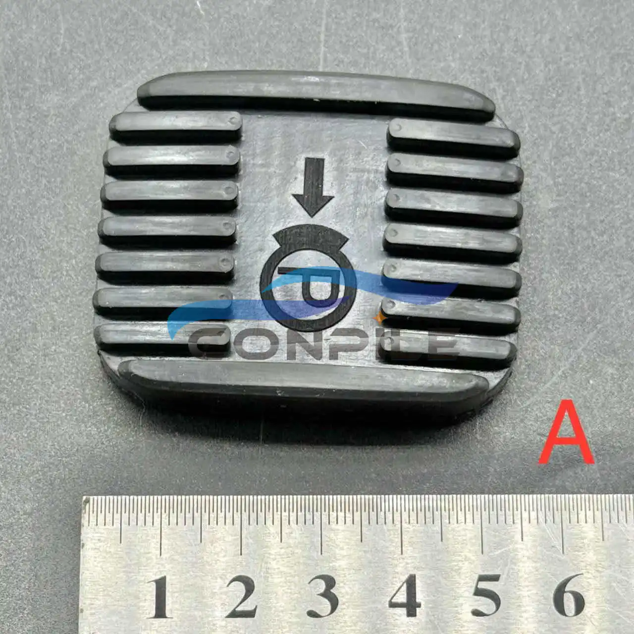 

1 шт для toyota вилочный погрузчик сцепление педаль тормоза резиновая колодка 31319-20540-71 46165-26660-71