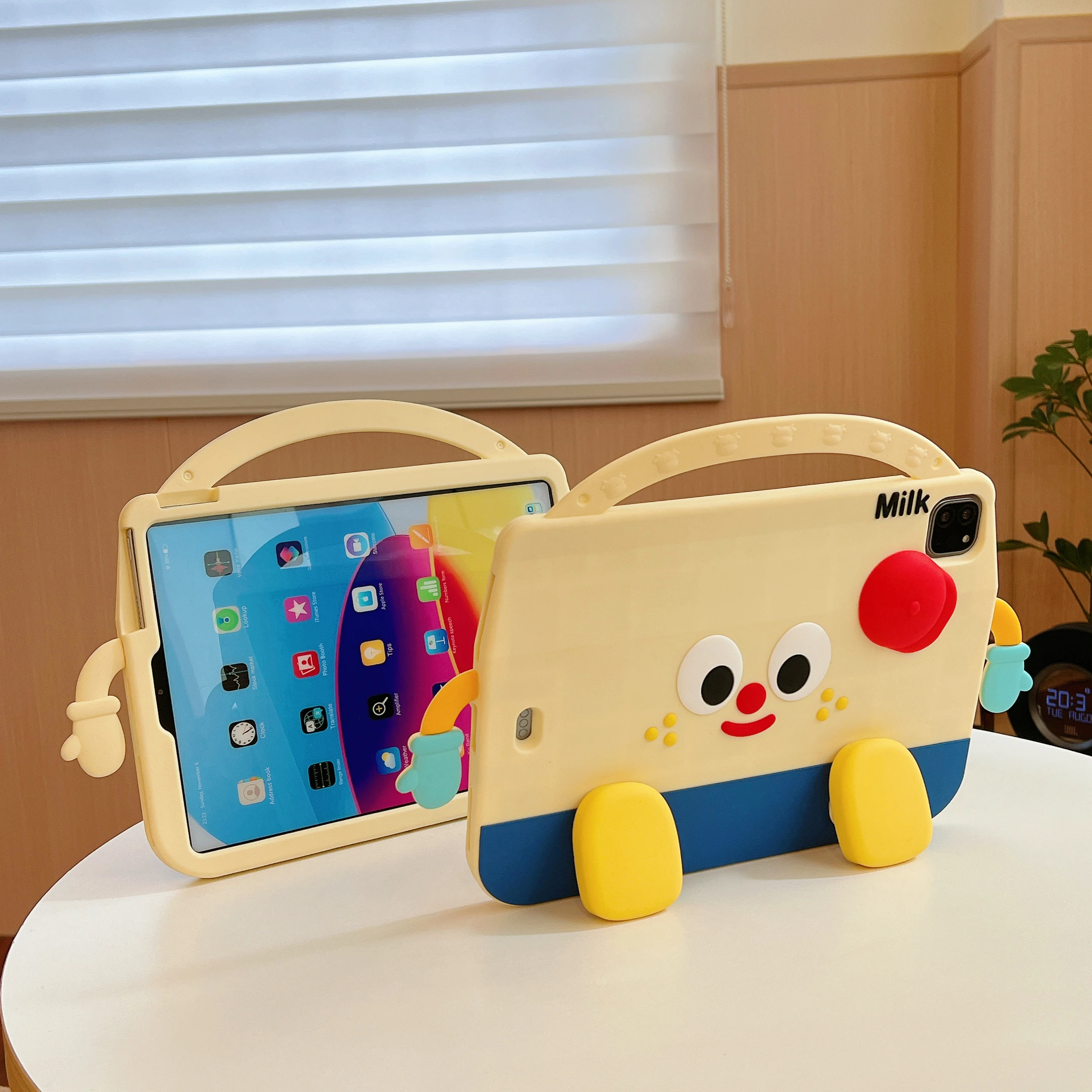 

Безопасный чехол-подставка для iPad 10-го поколения A2757 A2777 A2696, детский чехол с рисунком для iPad Pro 2018/2020 A1979 A1980 A2228 A2068