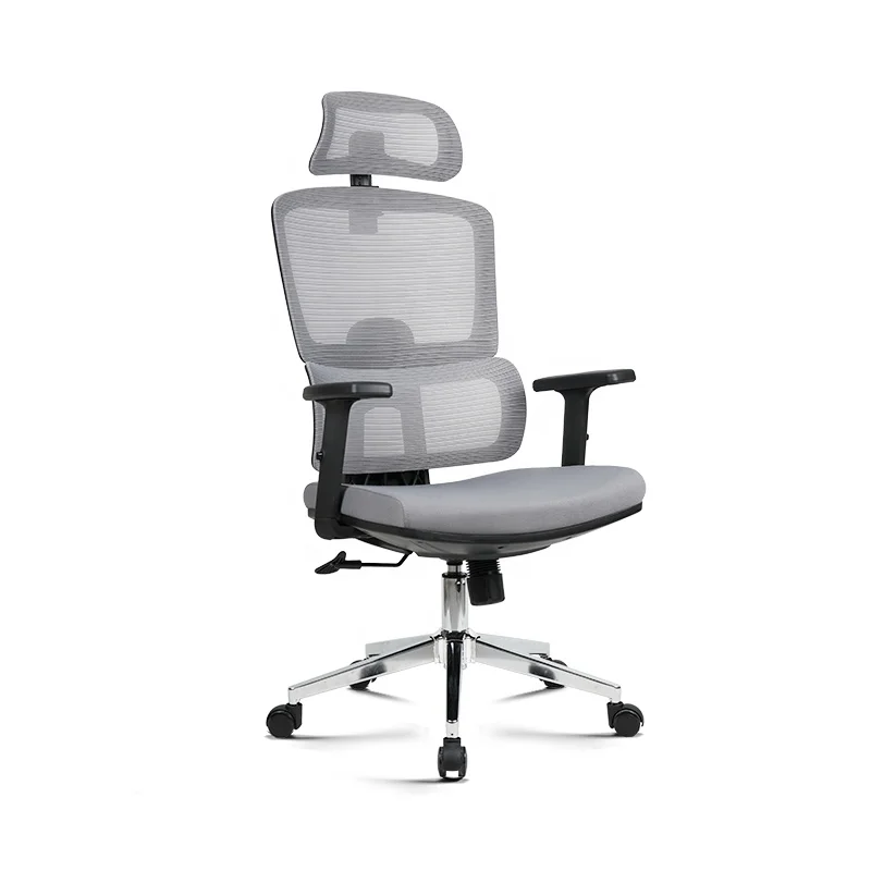Good Performance Mesh Furniture Chair Ergonomic Adaptive Lumbar Support Adjustable Armrests Executive Staff Office Chair