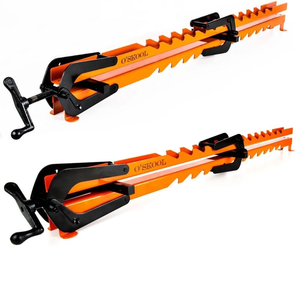 Woodworking Panel Clamp Set 2-Piece, Quick Adjust Pressing Tool for Gluing, Heavy Duty Board Fixing Kit