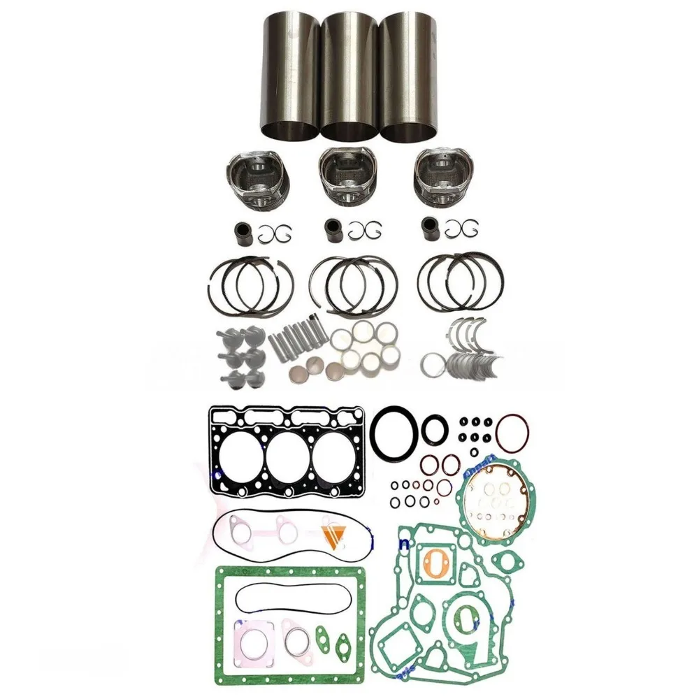 

Overhaul Rebuild Kit For Yanmar 3TNV80 3TNV80F Engine John Deere 26G Excavator
