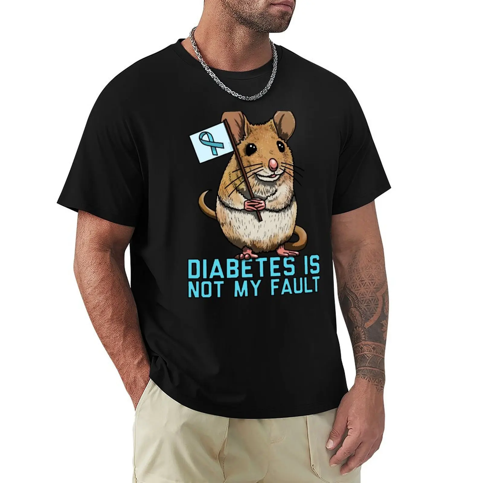 

Diabetes Is Not My Fault T-Shirt sublime summer clothes mens white t shirts