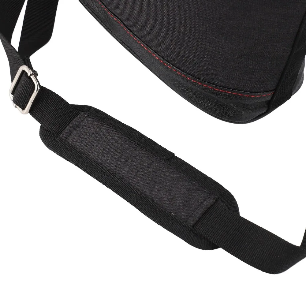 Durable 2 Bottle Capacity Wine Cooler Bag Canvas Material Black/Grey Insulated Wine Case Portable Wine Tote For Party