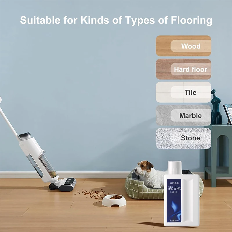 500ml Cleaning Fluid For Dreame X40 Ultra\X30 Ultra\H11/H11 Max/H12/H13/H12 Pro / M12 /W10 Vacuum Cleaning Solution Replacement view 5